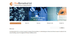 Desktop Screenshot of cica-biomedical.com